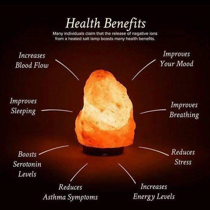 Glanciety Himalayan Salt Crystal Lamp – Natural Glow for Gentle Ambience & Calming Sleep