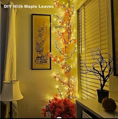 Glanciety Enchanted Willow Vine Lights led Tree Branch Light for Decoration Light Decoration at Home, Bedroom, Wall, Living Room